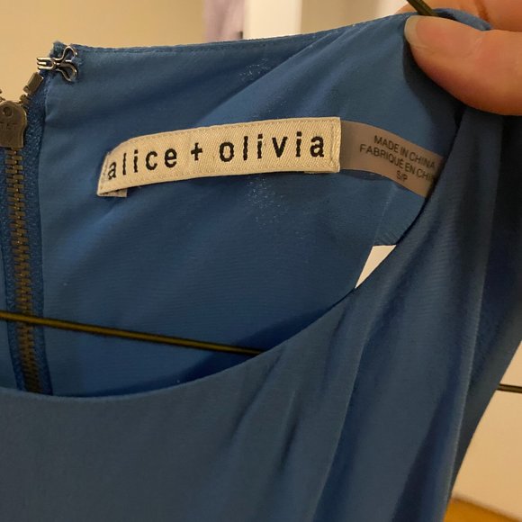 Alice + Olivia 'Fletcher' Silk Racerback Dress - Picture 3 of 6